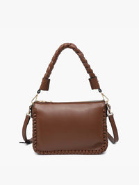 Judith Whipstitch Trim Shoulder Bag