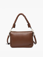 Judith Whipstitch Trim Shoulder Bag