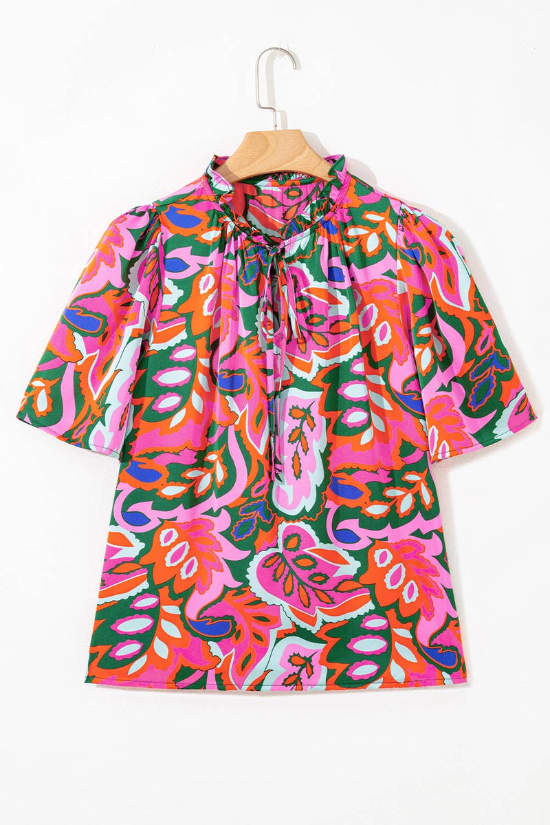 Palm Parade Blouse