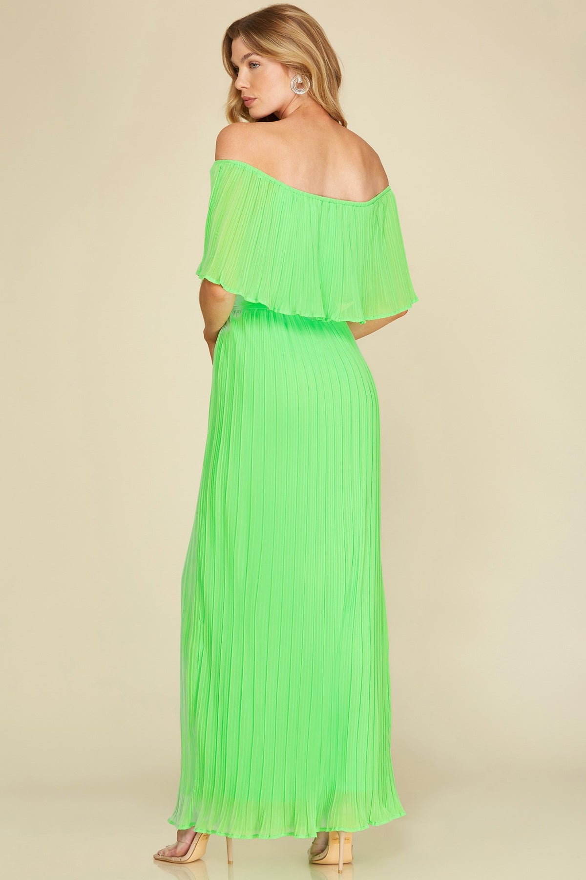 The Endless Summer Pleated Maxi Dress