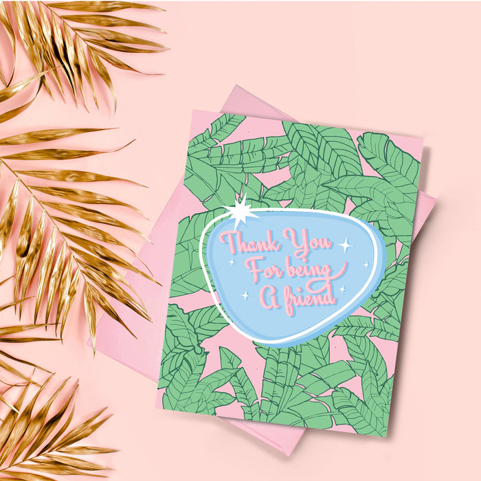 Thank You For Being A Friend Golden Girls Card