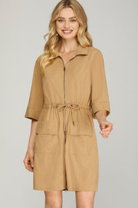 The Sutton Zip-Front Dress