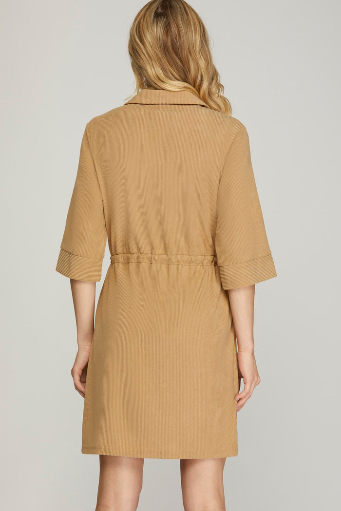 The Sutton Zip-Front Dress