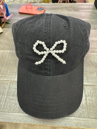 Pearl Bow Baseball Cap