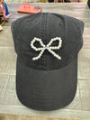 Pearl Bow Baseball Cap