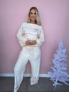 Candy Cane Cozy Sweatshirt