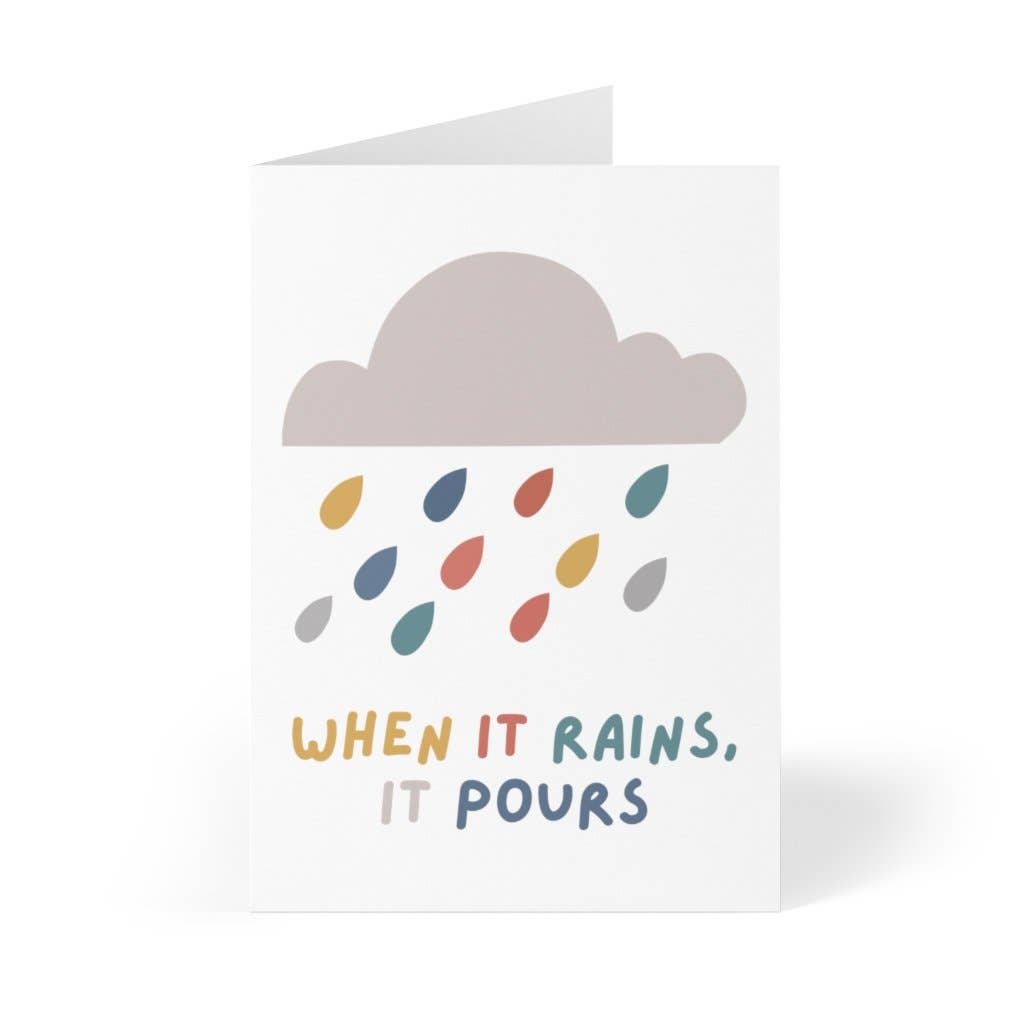 When it Rains it Pours Cards