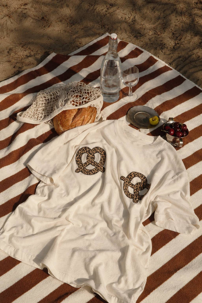 Twist & Snack Graphic Tee 🤎🥨