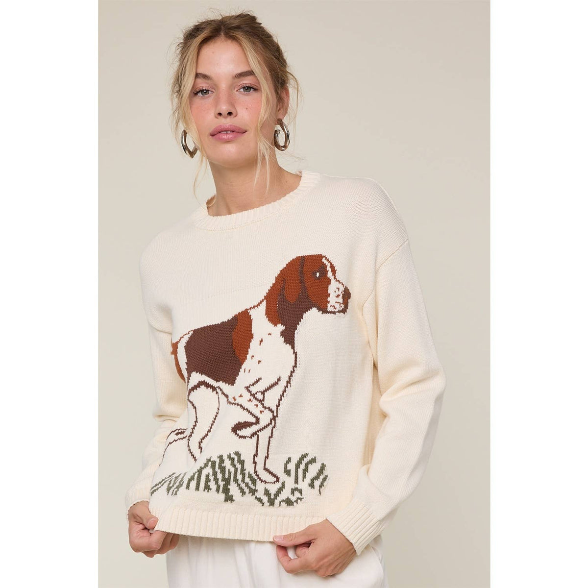 Beagle Babe Knit Sweater