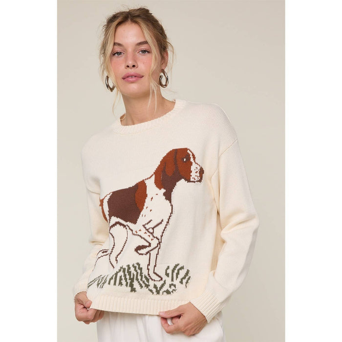 Beagle Babe Knit Sweater