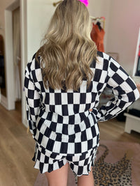 The Tara Check Lounge Set