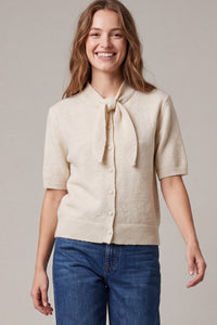 The Blair Bow Tie Sweater Top