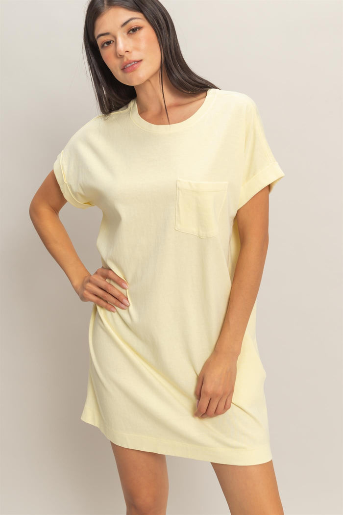 The Coffee Run Tee Dress