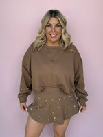 Pearl Essence Lounge Set in Mocha