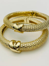 Woven Hinged Bracelet