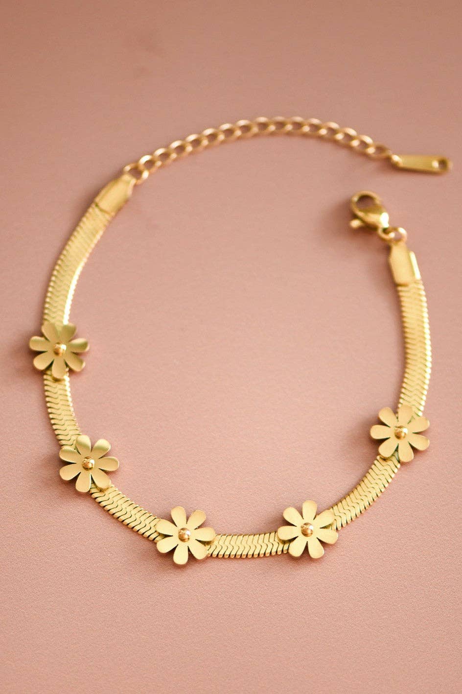 Golden Daisy Drift Bracelet