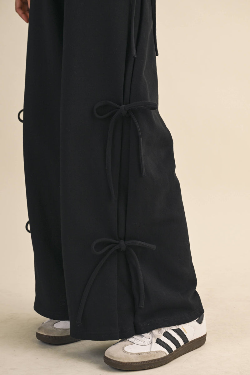 The Bow & Go Wide Leg Pants