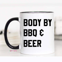 Body by BBQ and Beer Mug