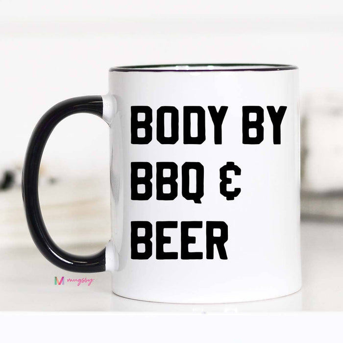 Body by BBQ and Beer Mug