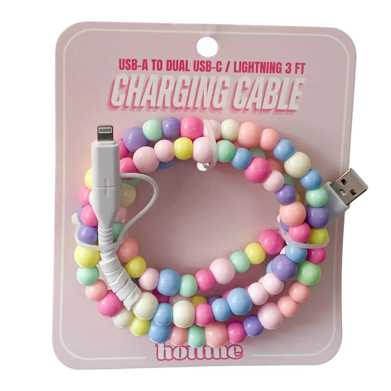 Beaded Charging Cables – P. Elyse Boutique Beaded Charging Cables – P. Elyse Boutique