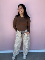 Wild Side Barrel Denim Pants