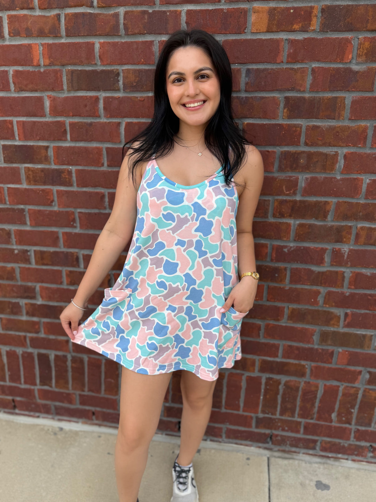 Cotton Candy Camo Dress
