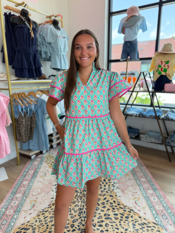 Petals & Poolside Dress