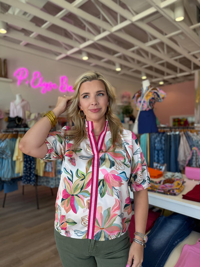 Resort Romance Blouse
