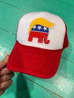Trump Elephant Trucker