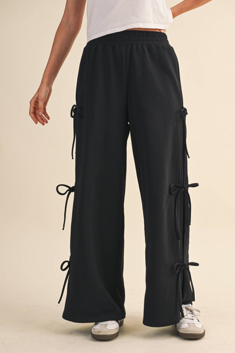 The Bow & Go Wide Leg Pants