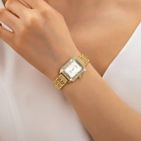 Encrusted Bezel Watch