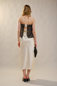 Midnight Muse Lace Midi Dress