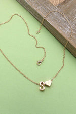 Heartfelt Initial Pendant Necklace