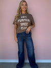 Anti Pumpkin Spice Club Graphic Tee – Coffee Lover’s T-Shirt