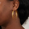 Trina Hoop Earrings