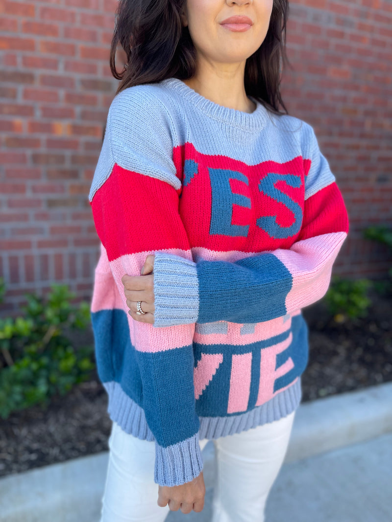 C'est La Vie Sweater