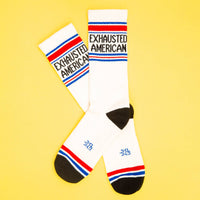 Exhausted American Socks