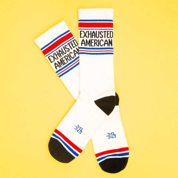 Exhausted American Socks