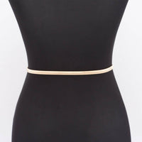 Interlocking GG Buckle Stretch Belt