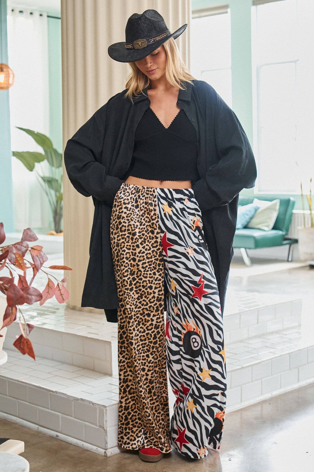 Wild Card Satin Pants