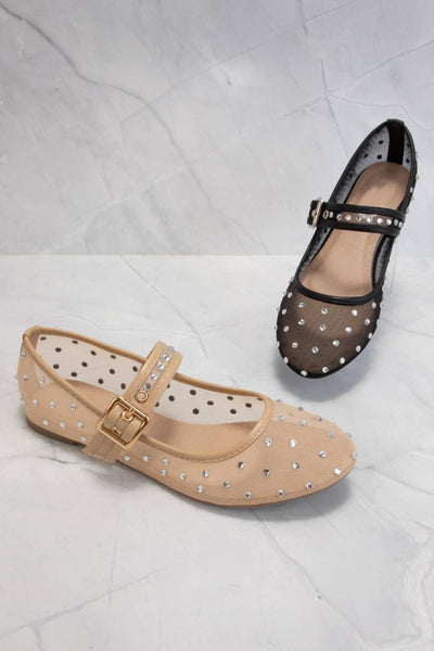 【新品】Her lip to Mary Jane Mesh Flats Mary Jane Mesh Flats