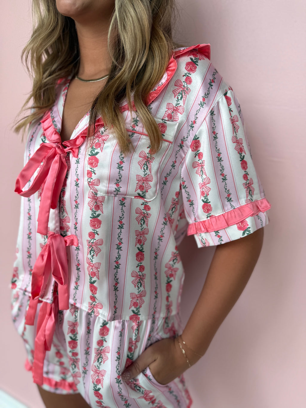 Rose PJ Set