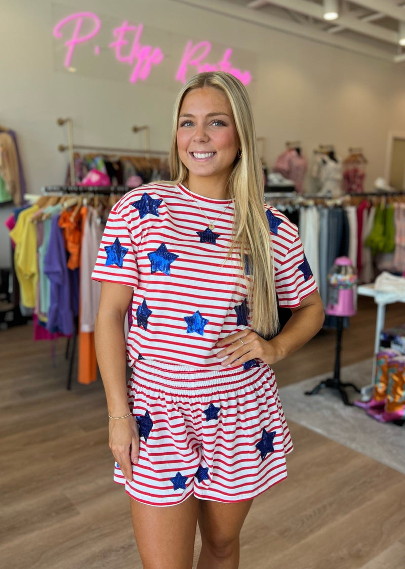 Stars and Stripes Lounge Top