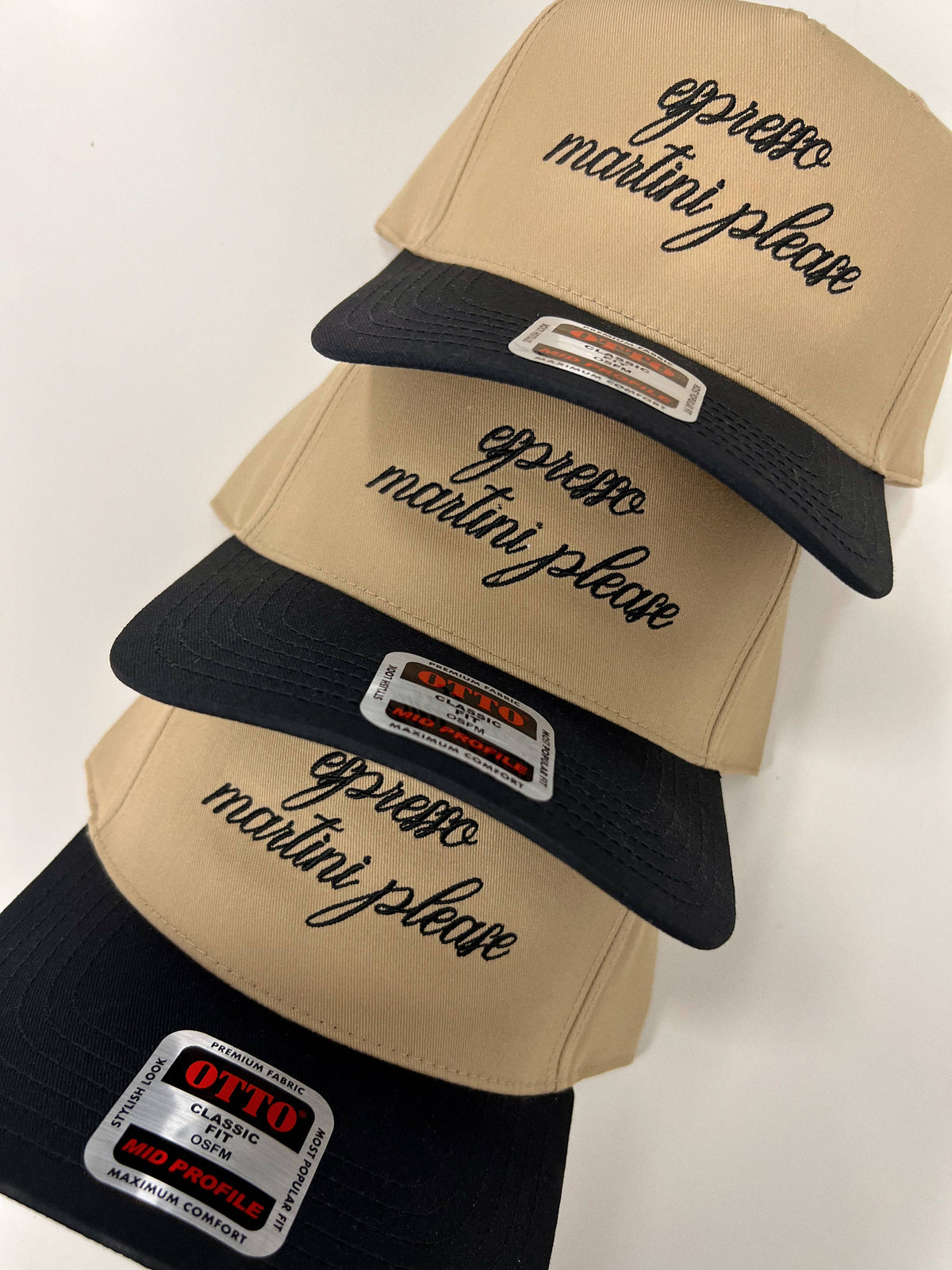 Espresso Martini Please -Embroidered Trucker