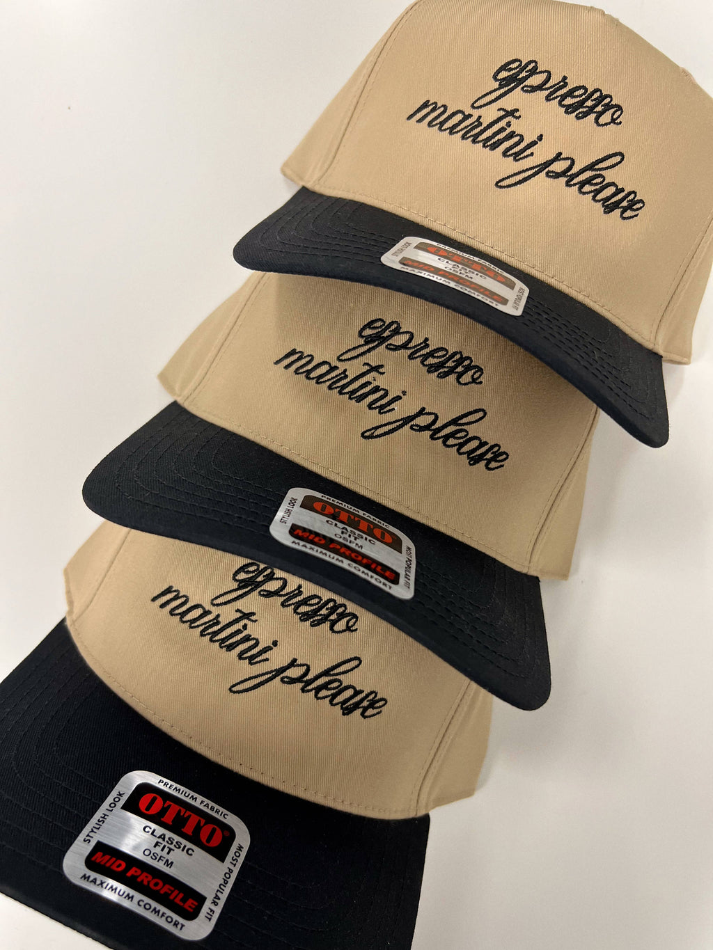 Espresso Martini Please -Embroidered Trucker