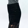 Daydream Black Denim Lace Pants