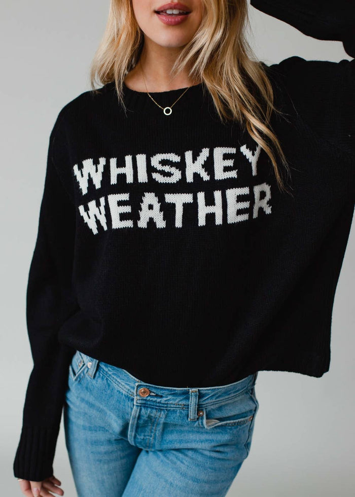 Whiskey Weather Sweater
