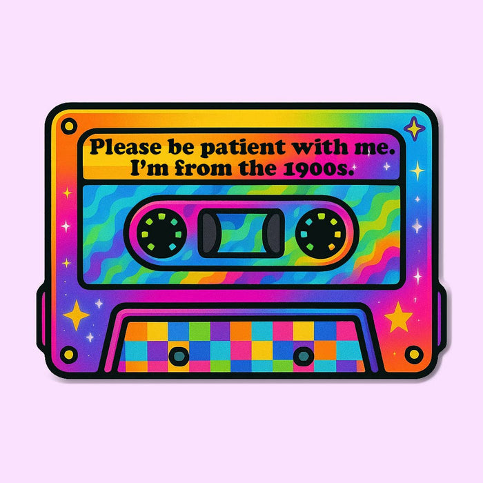 90s Cassette Sticker