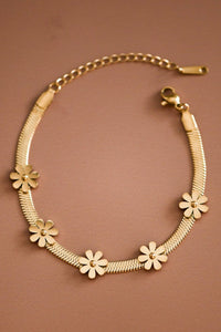 Golden Daisy Drift Bracelet