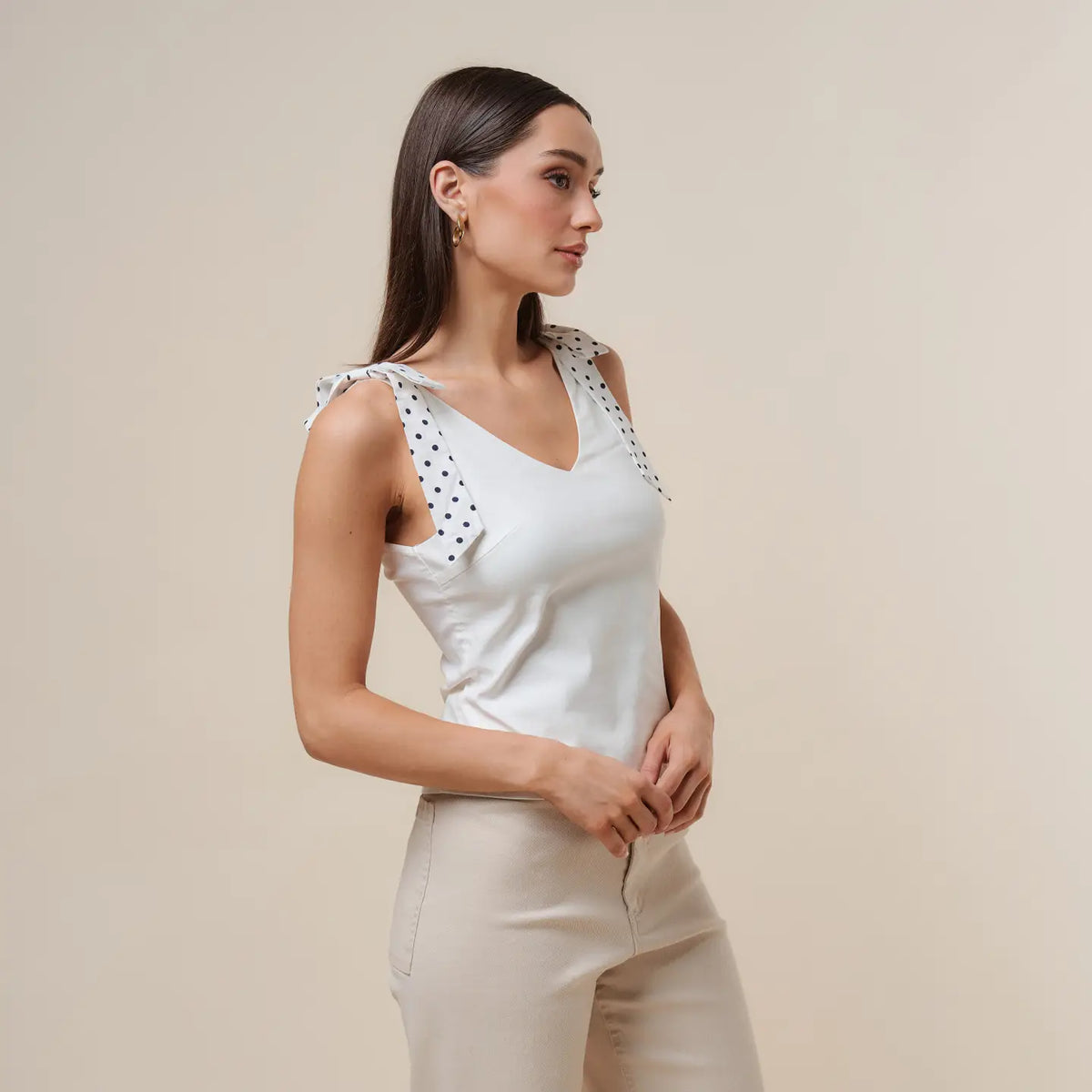 Polka Dot Promise Top